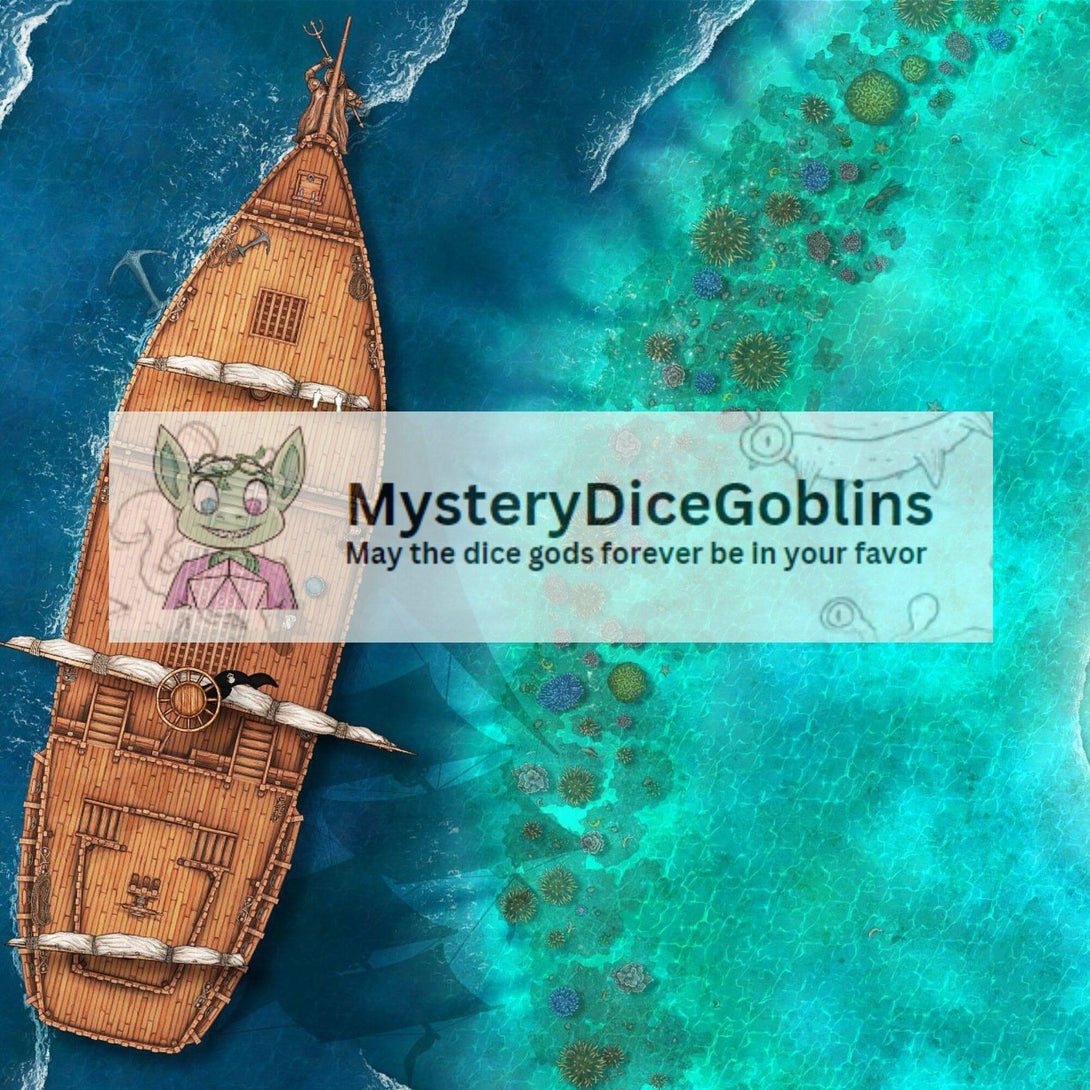 Pirate Bundle: Battle Maps & Sounds - Mystery Dice Goblin
