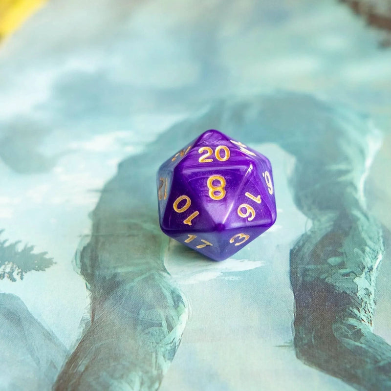 Pearl Purple Dice