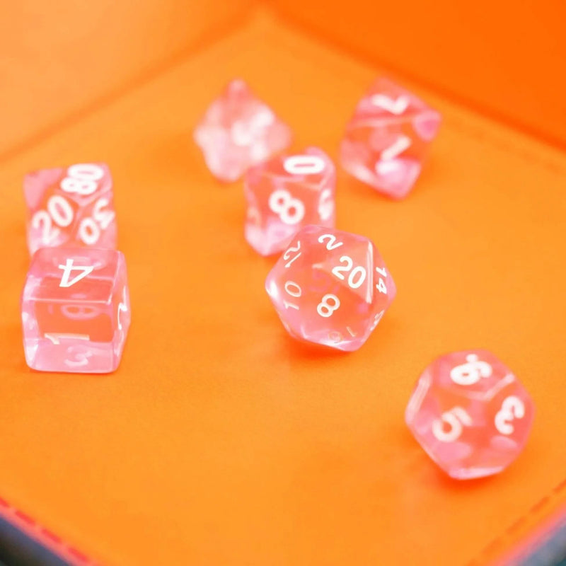 Radiant Pink Dice Set
