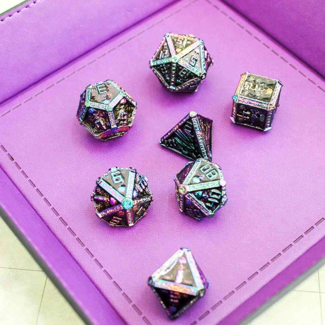 Rainbow Crypt Dice Set - Mystery Dice Goblin