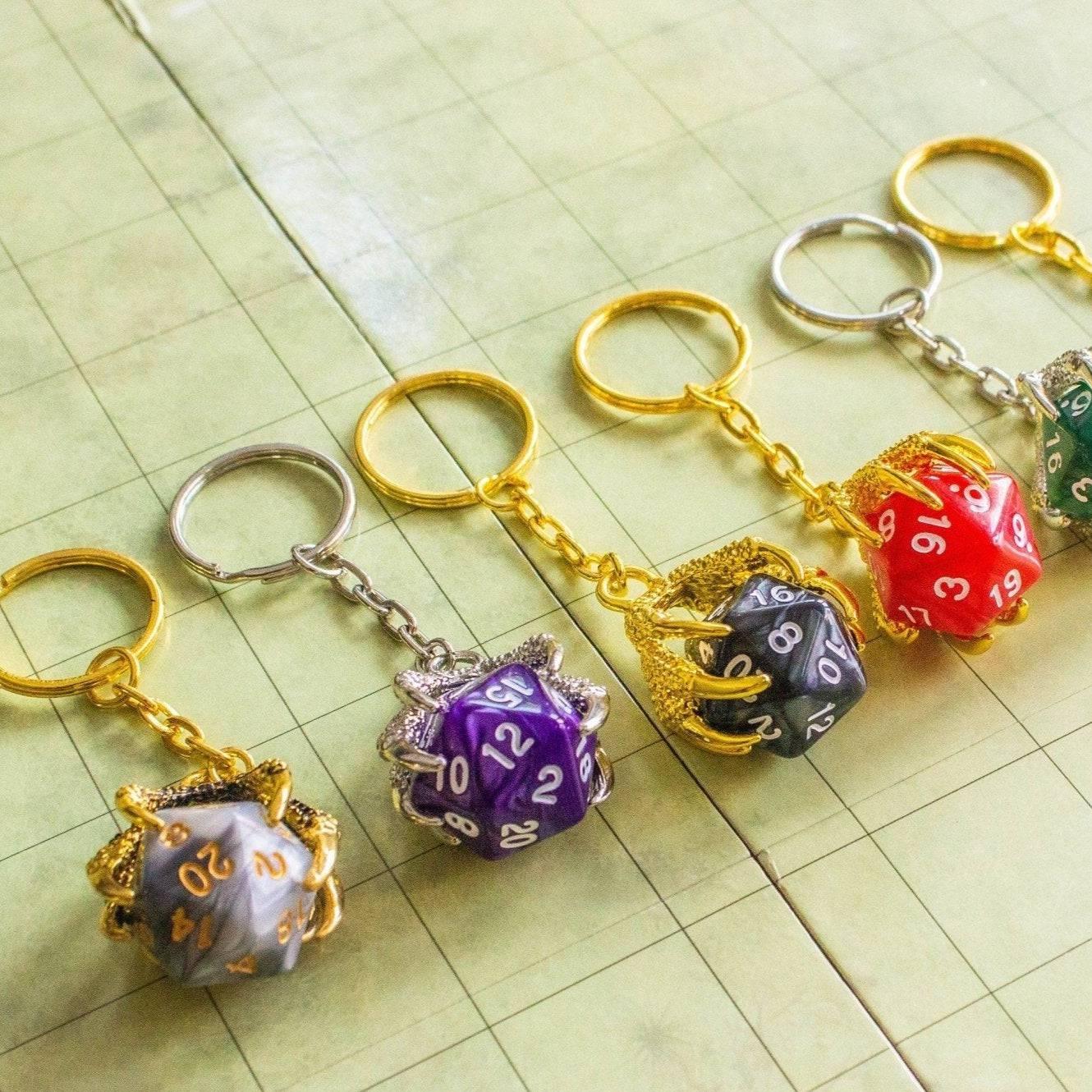 Dice keyring deals