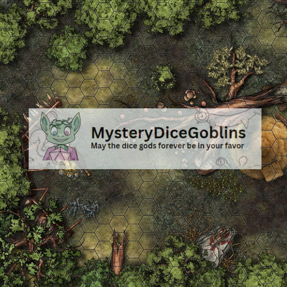 Swamp Battle Map Bundle - Mystery Dice Goblin