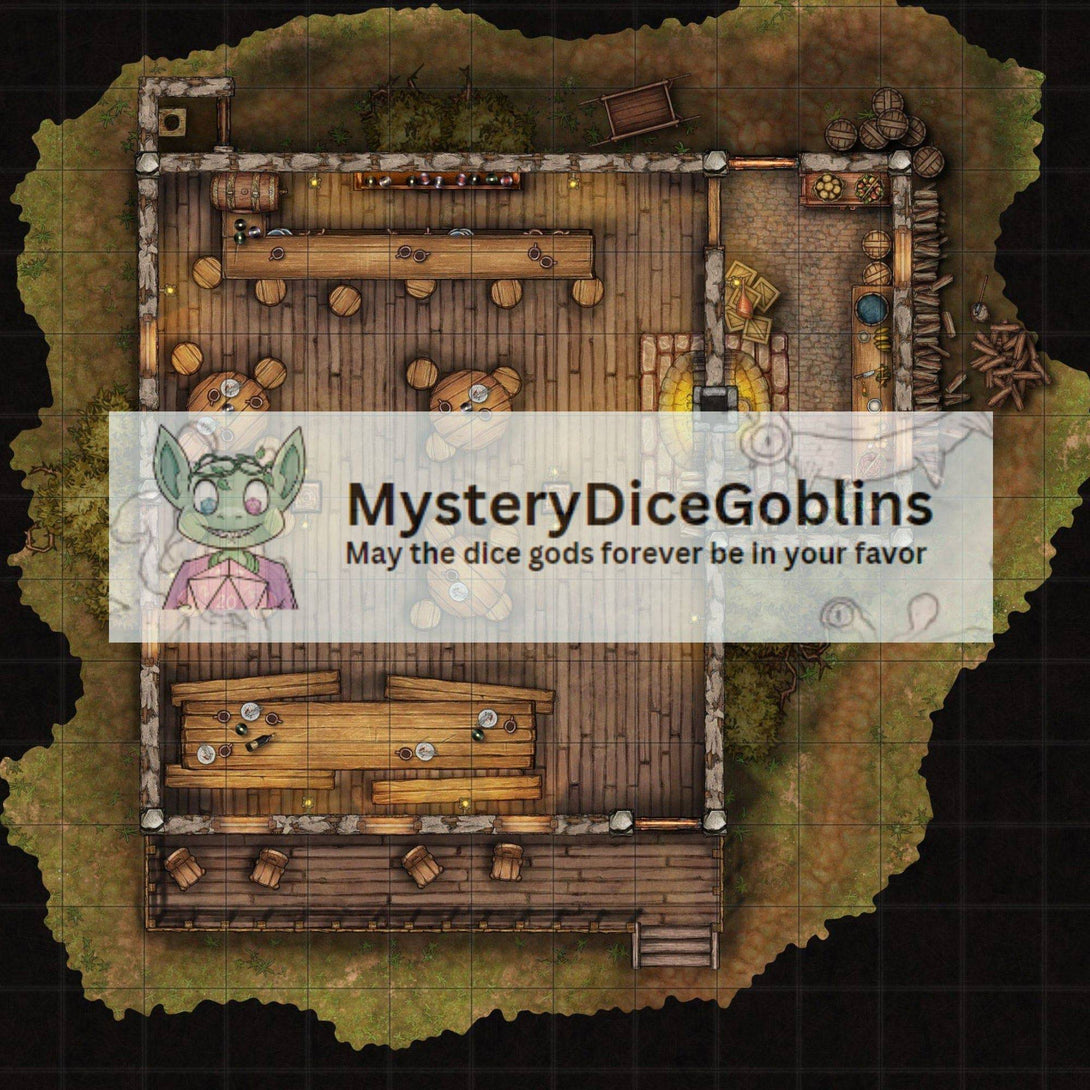 Tavern Bundle: Battle Maps & Sounds - Mystery Dice Goblin