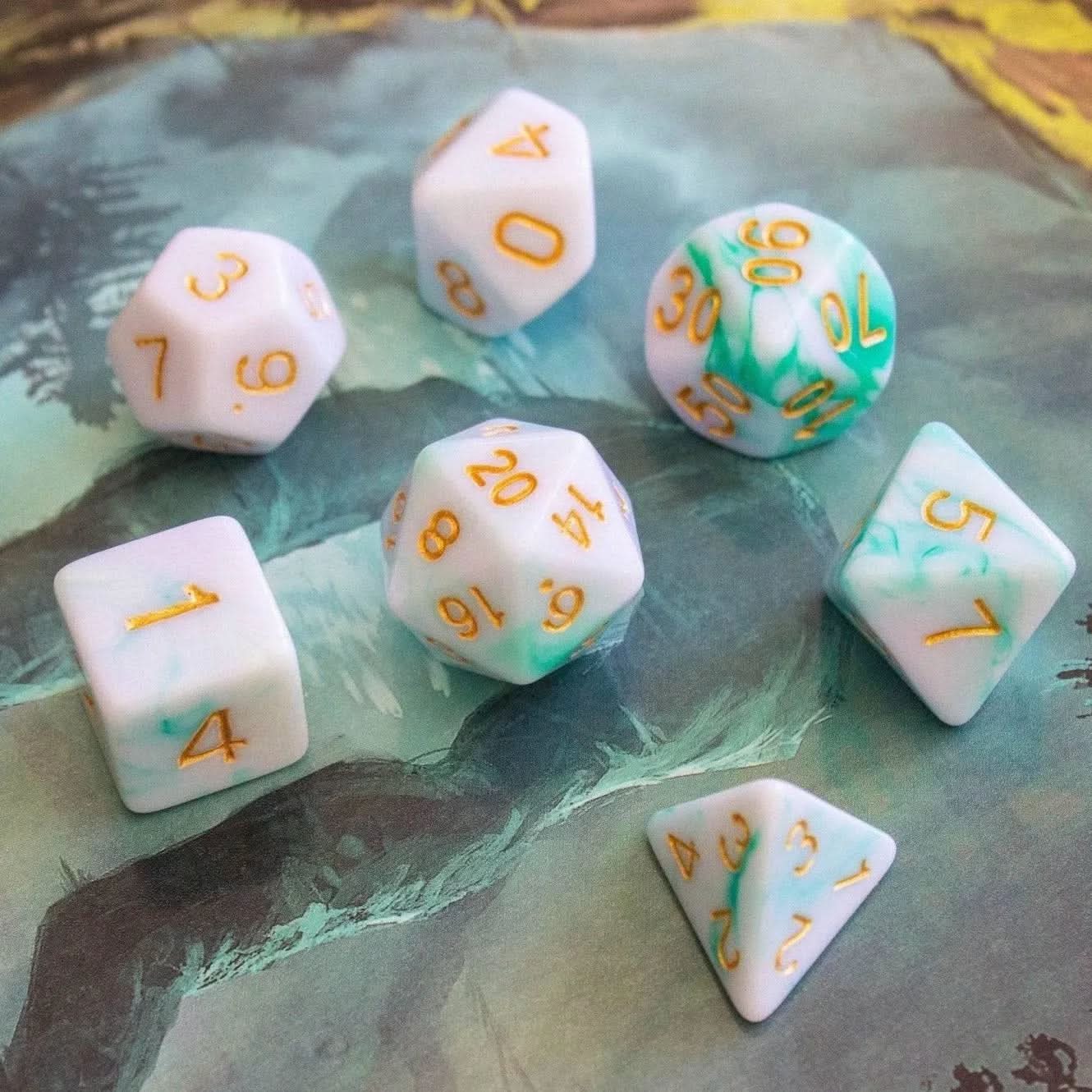 Tempest Green Dice - Mystery Dice Goblin