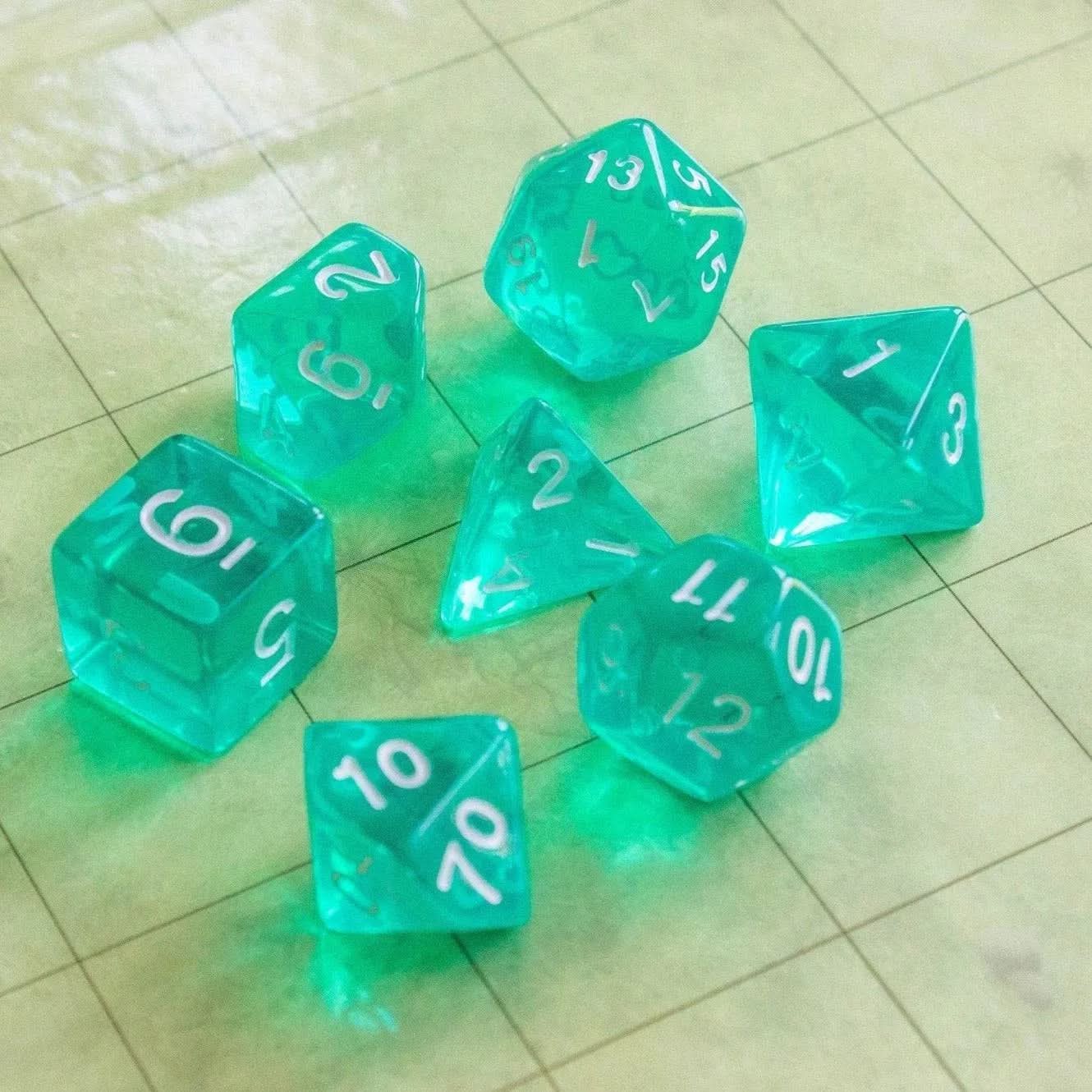 Toxic Slime Green Dice - Mystery Dice Goblin