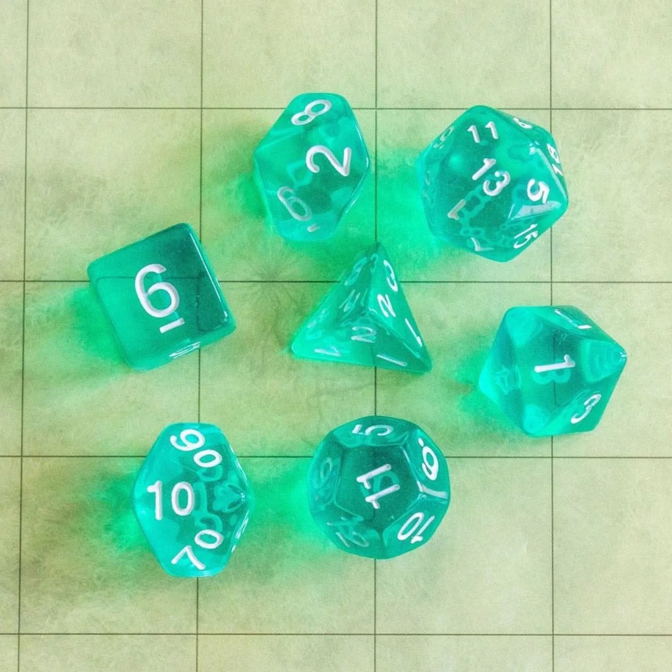 Toxic Slime Green Dice - Mystery Dice Goblin