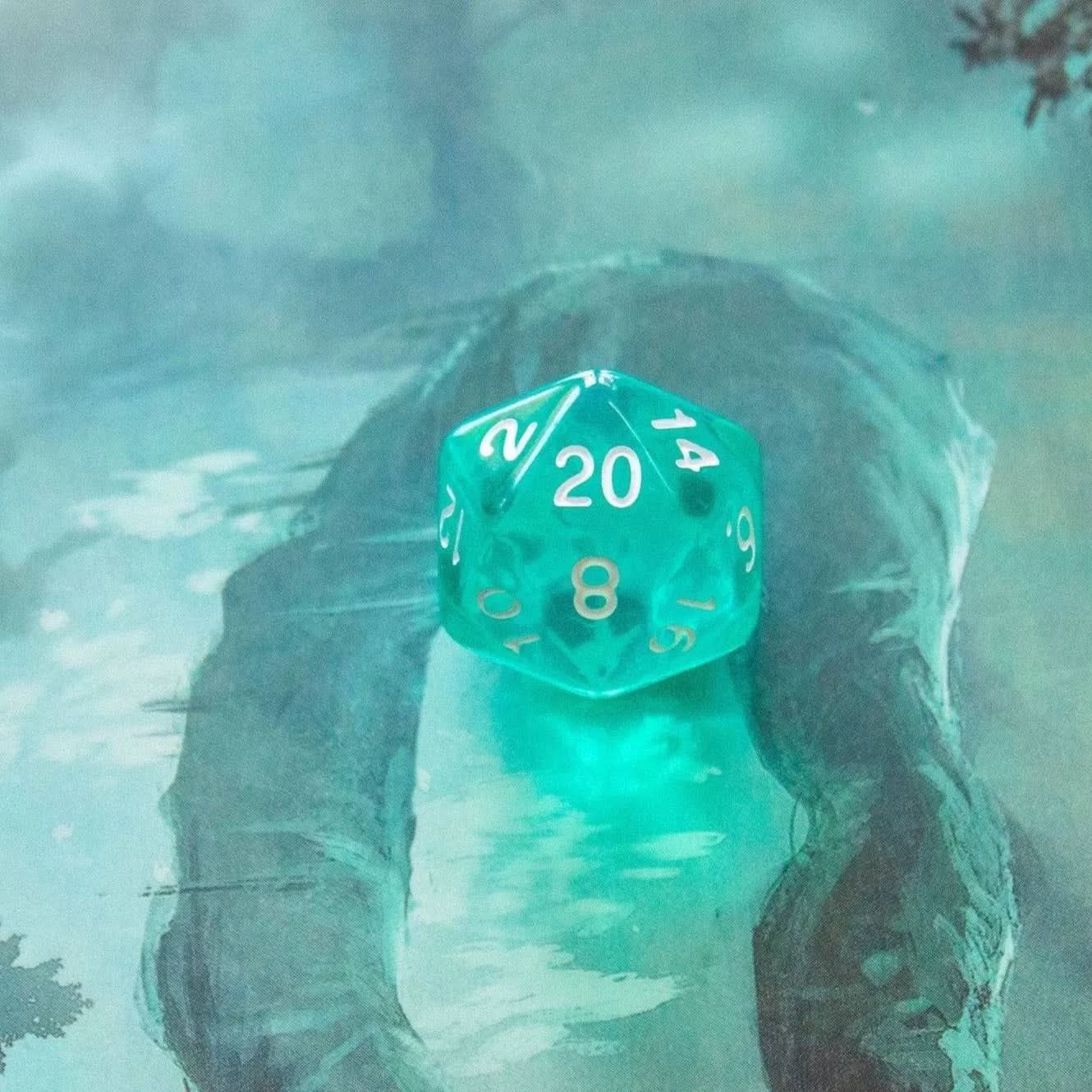Toxic Slime Green Dice - Mystery Dice Goblin