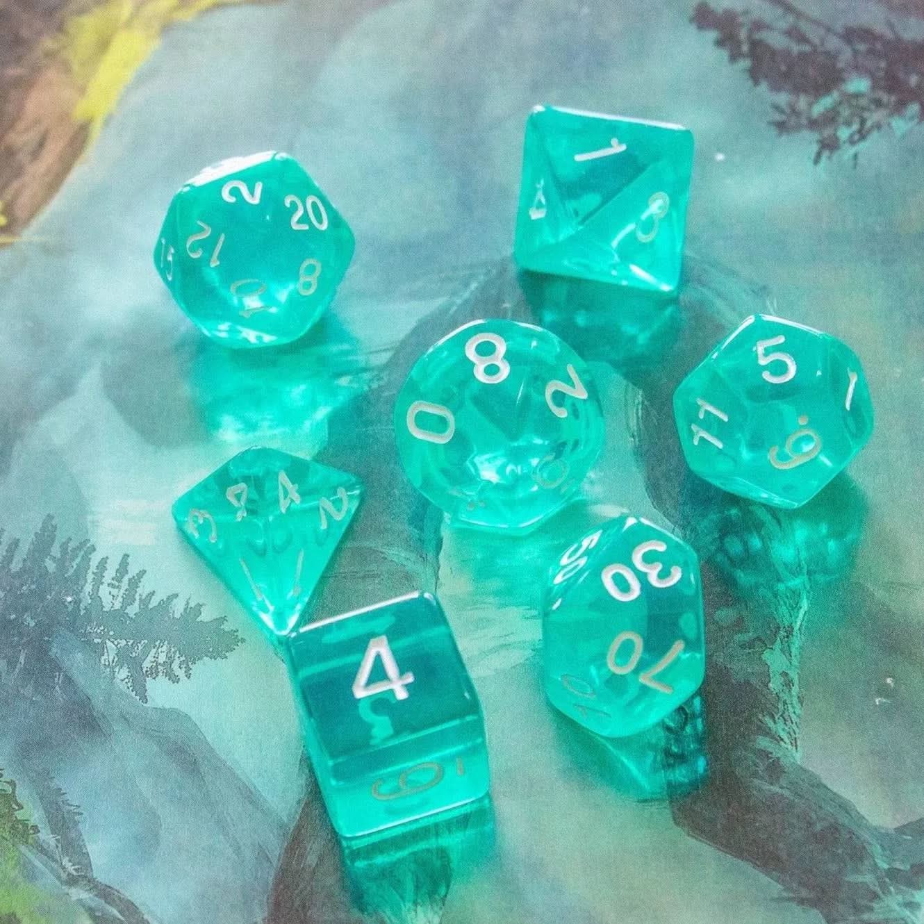 Toxic Slime Green Dice - Mystery Dice Goblin