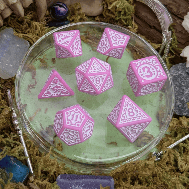 Ornate Fairy Dice Set
