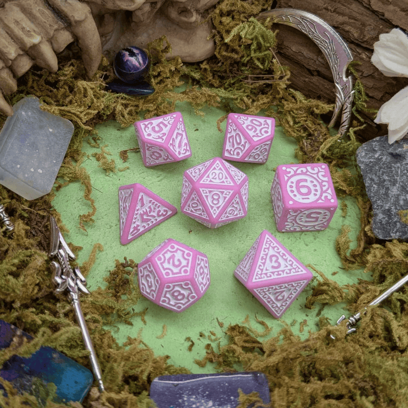 Ornate Fairy Dice Set