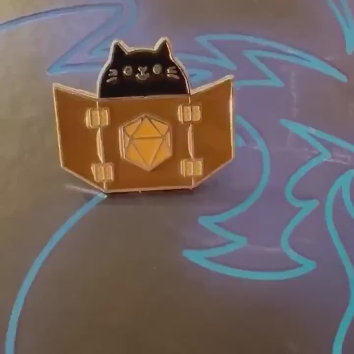 Meowster Cat Pin
