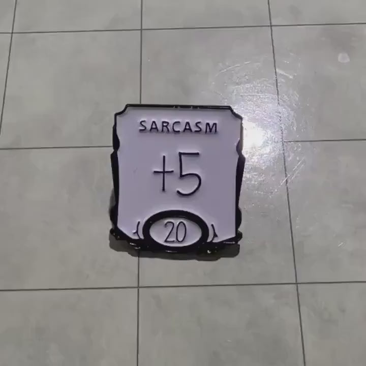Sarcasm +5 Pin