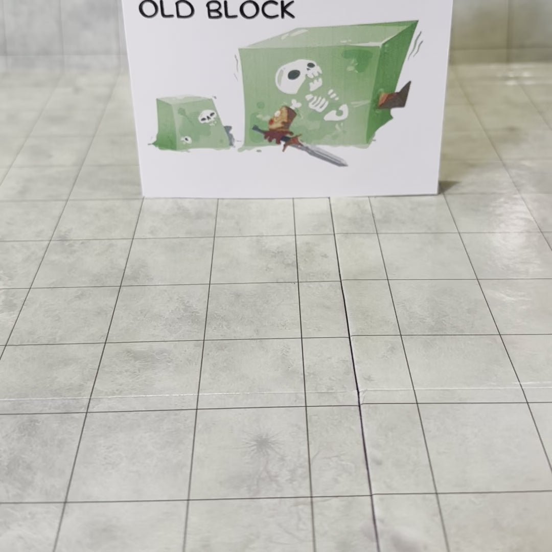 Birthday Card Gelatinous Cube