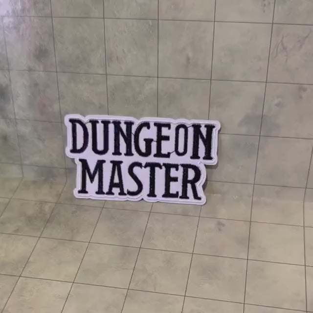 Dungeons & Dragons Dungeon Master Embroidered Patch - DnD