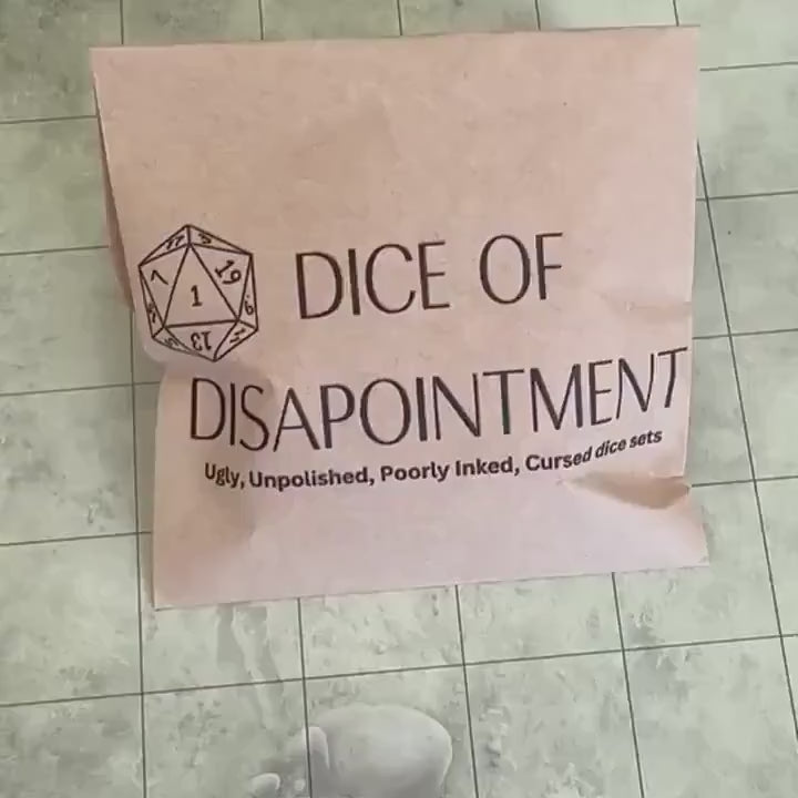 DnD Dice of Disappointment