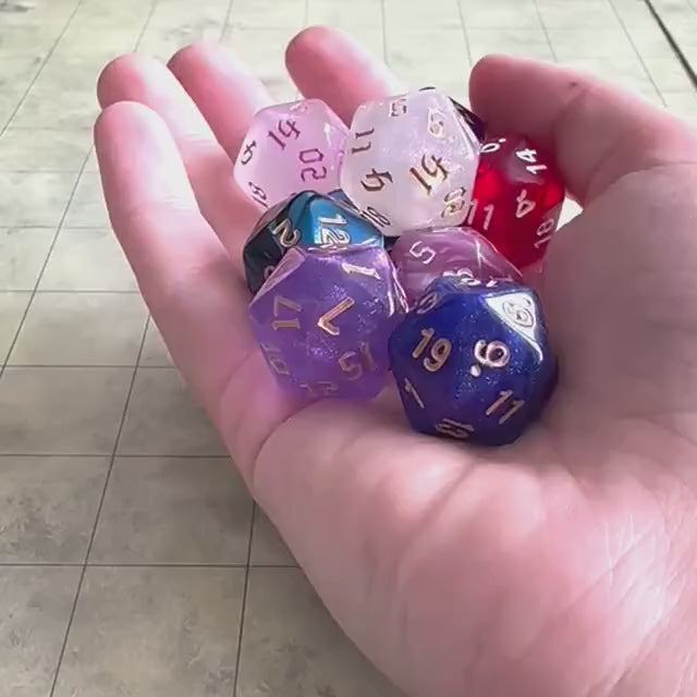 Mystery D20 Dice