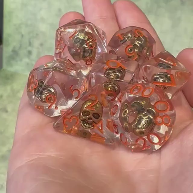 Skull Crusher Inclusion Dice Set