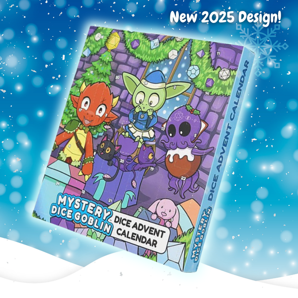 Pre-Order - NEW 2025 Mystery Dice Goblin Advent Calendar