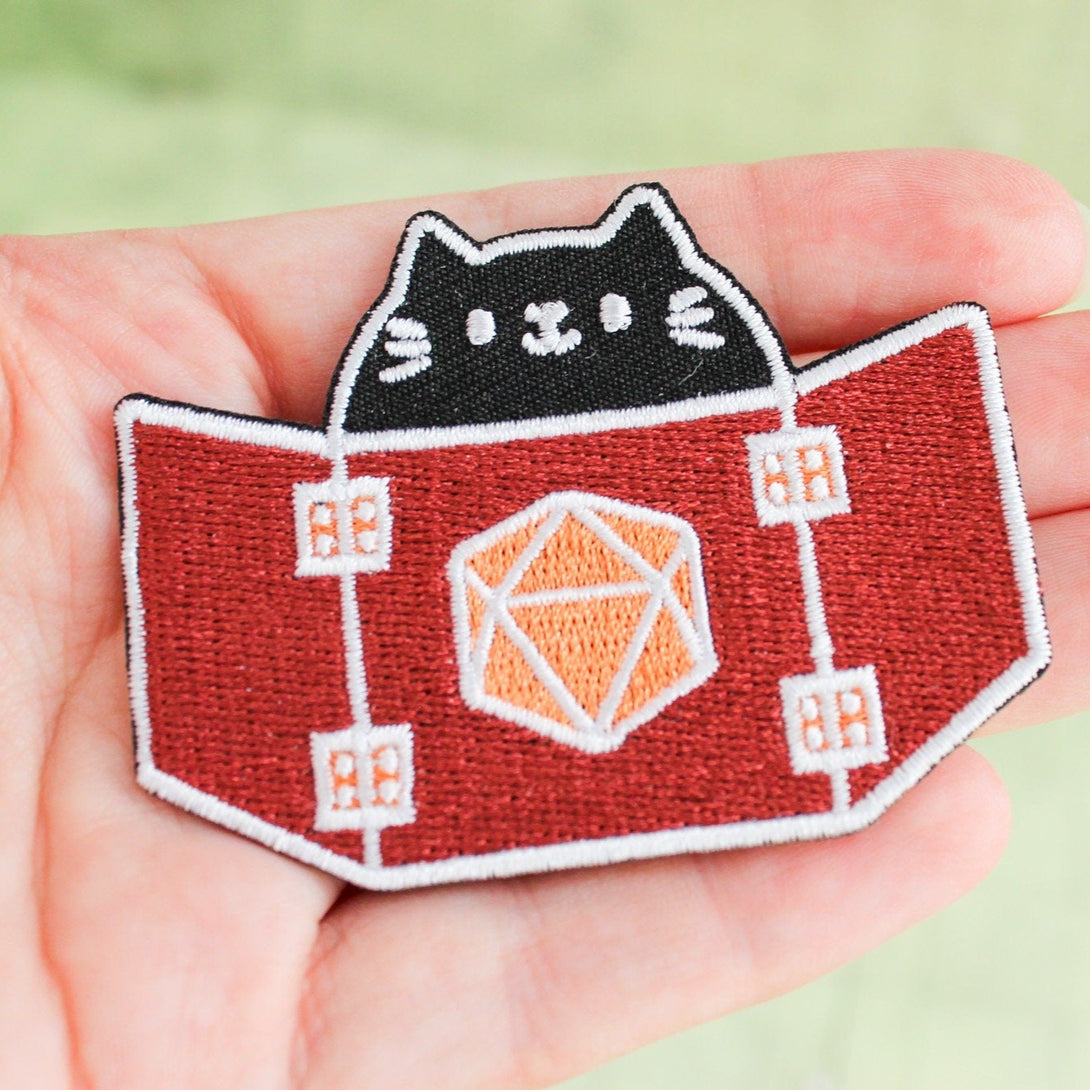 Dungeons & Dragons Dungeon Meowster Embroidered Patch - DnD