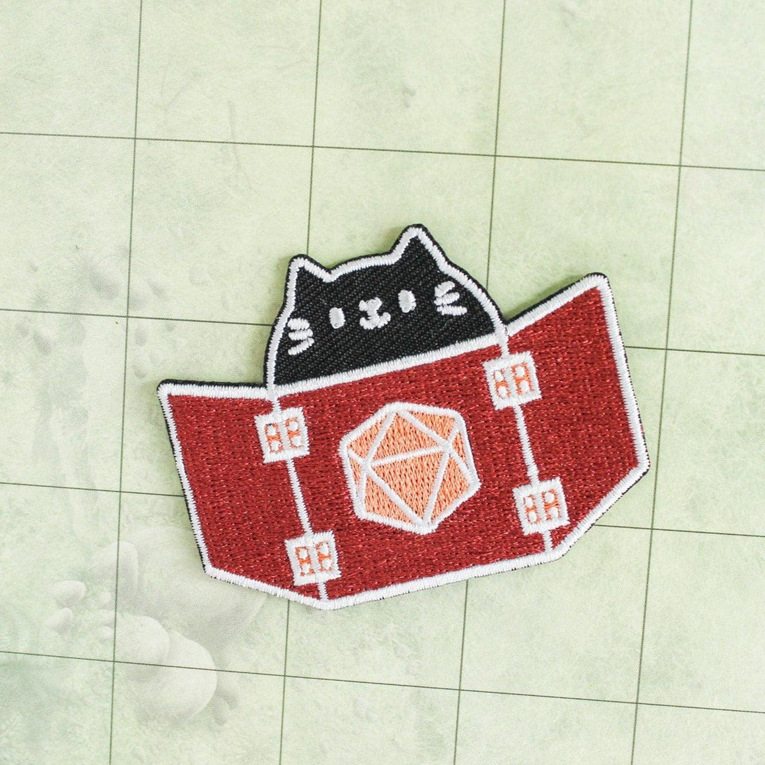 Dungeons & Dragons Dungeon Meowster Embroidered Patch - DnD