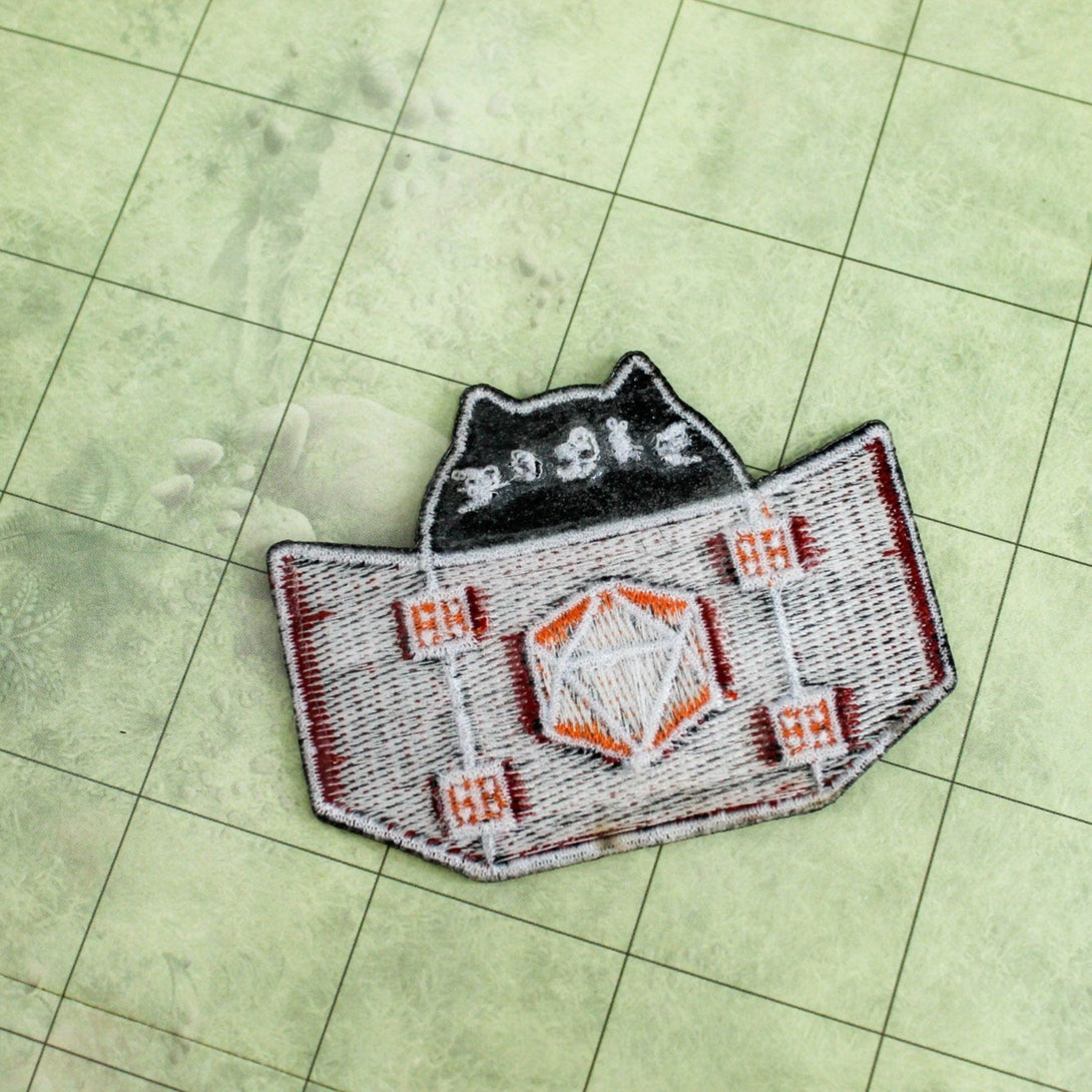 Dungeons & Dragons Dungeon Meowster Embroidered Patch - DnD