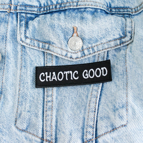 Dungeons & Dragons Chaotic Good Embroidered Patch - DnD