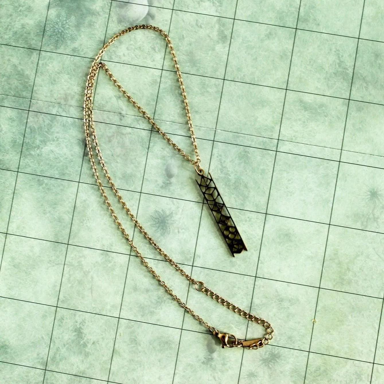 D&D Dice Stack Necklace - RPG Fantasy Gift DND