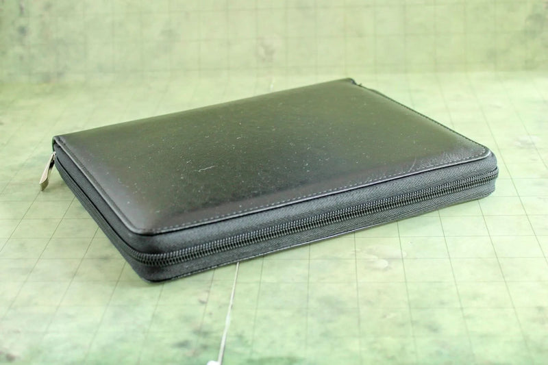 Black Leather Mystery Blind Folder