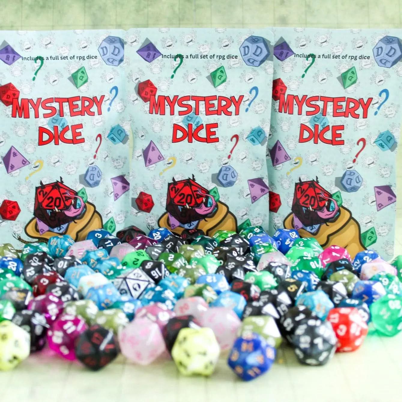 Mystery D20 Dice