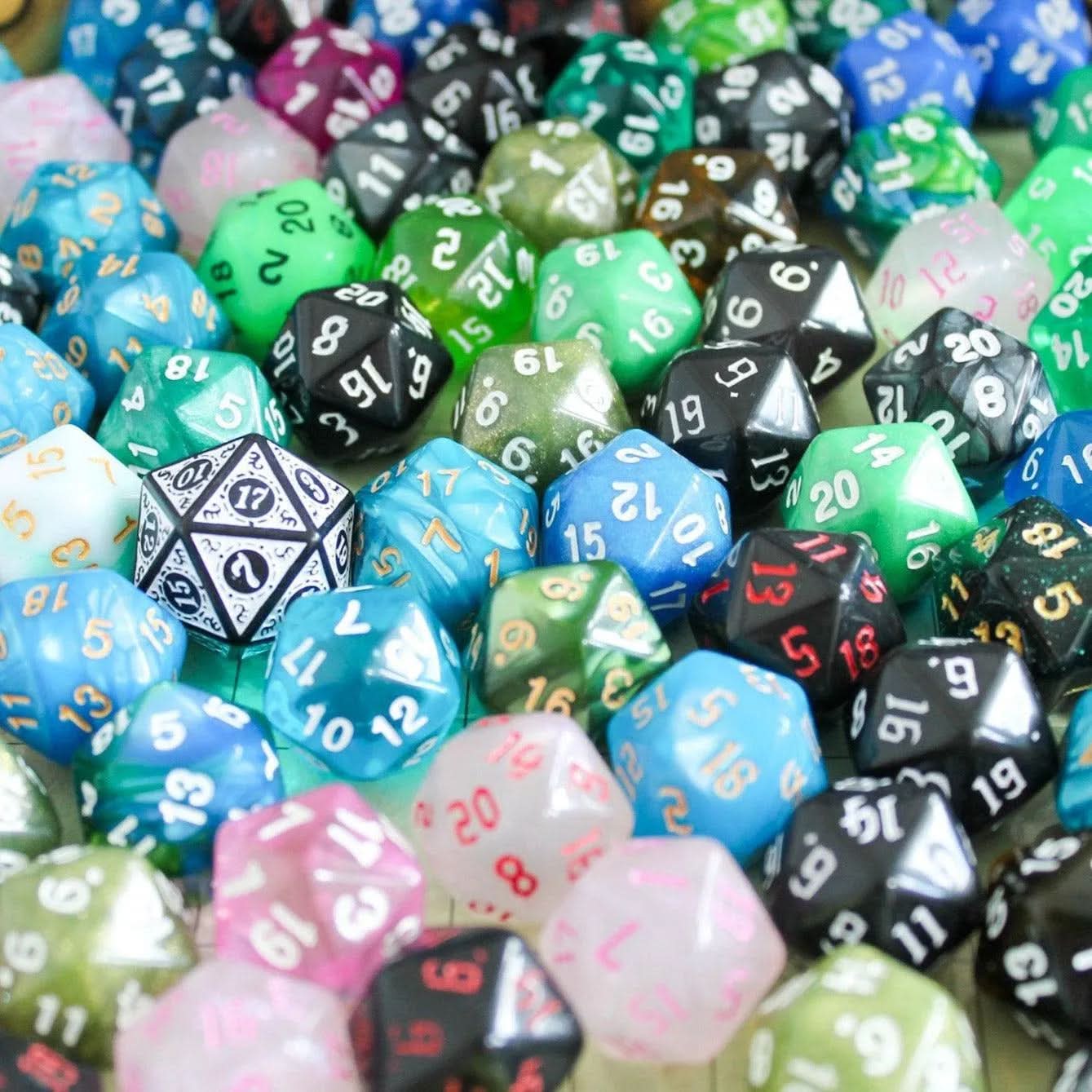 Mystery D20 Dice