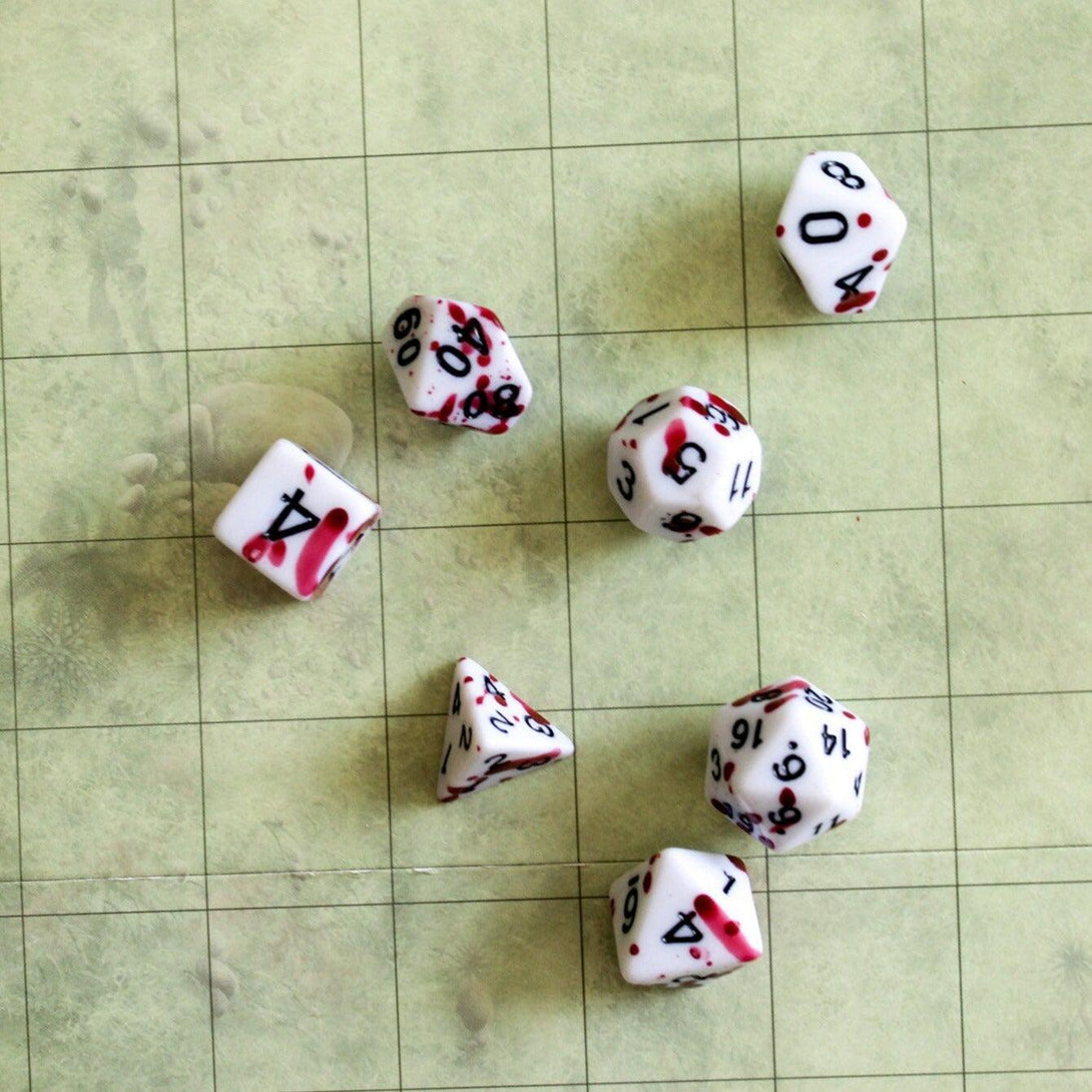 Murder Hobo Red Dice - MysteryDiceGoblins