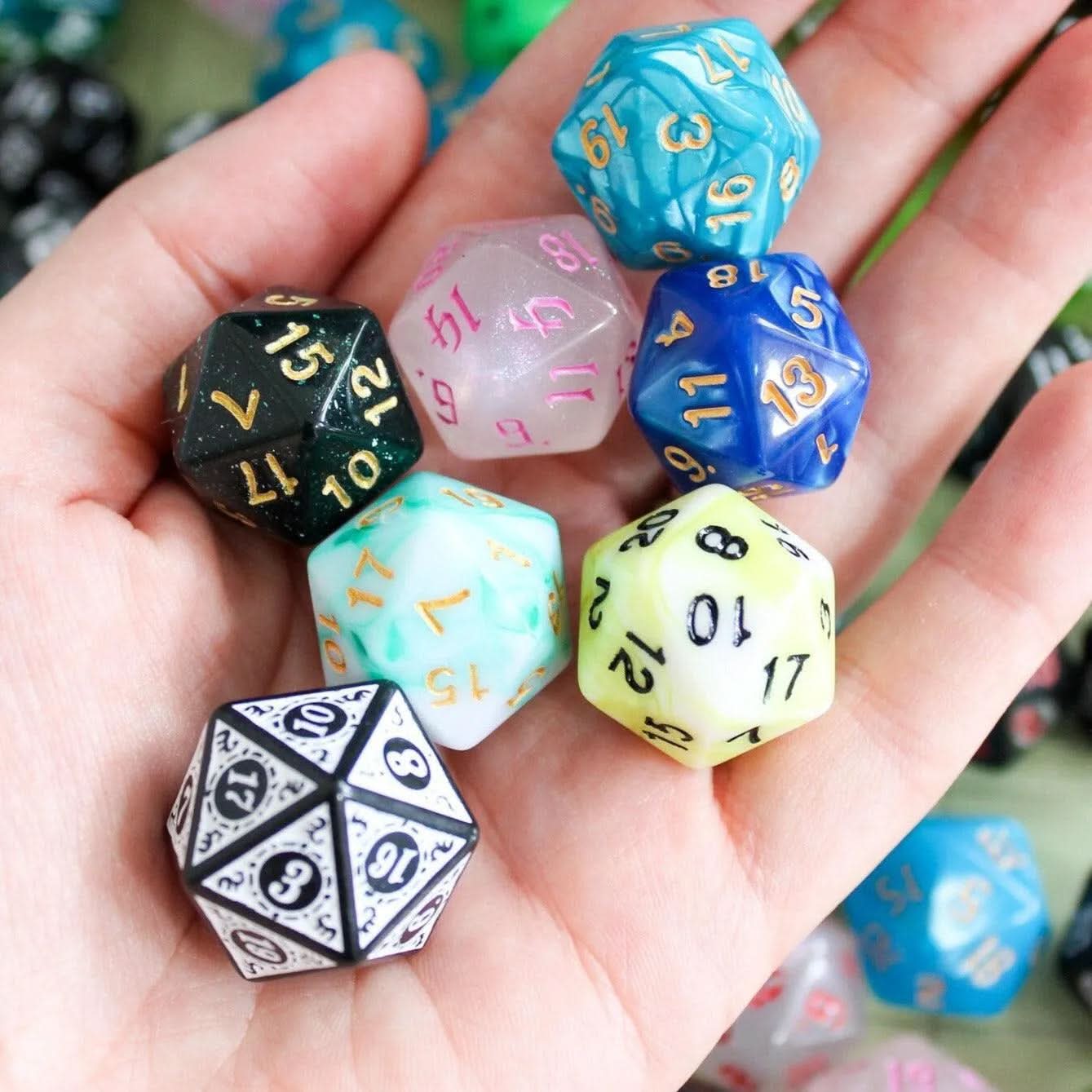 Mystery D20 Dice