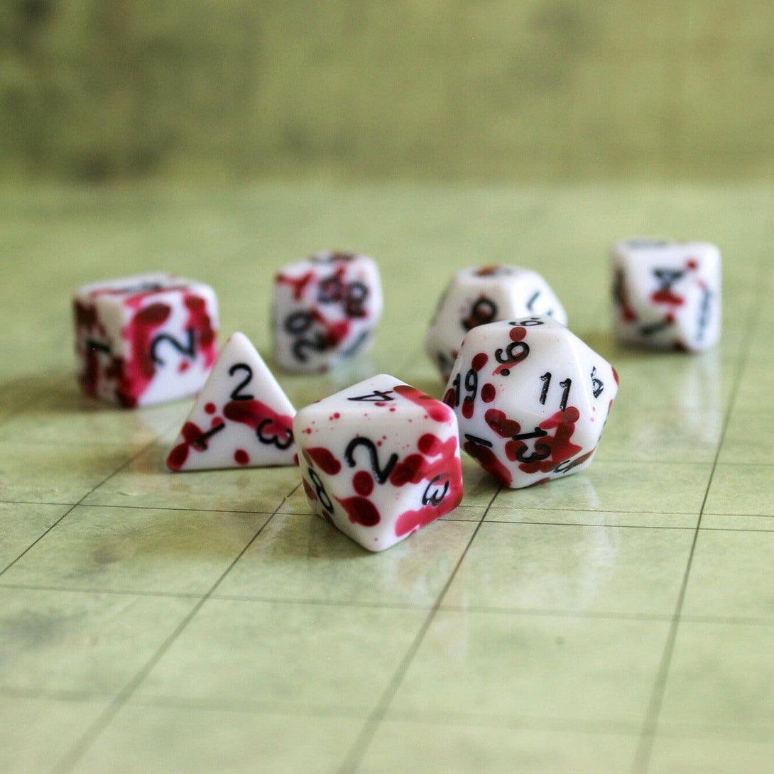 Murder Hobo Red Dice - MysteryDiceGoblins