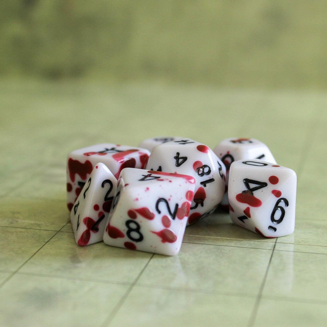 Murder Hobo Red Dice - MysteryDiceGoblins