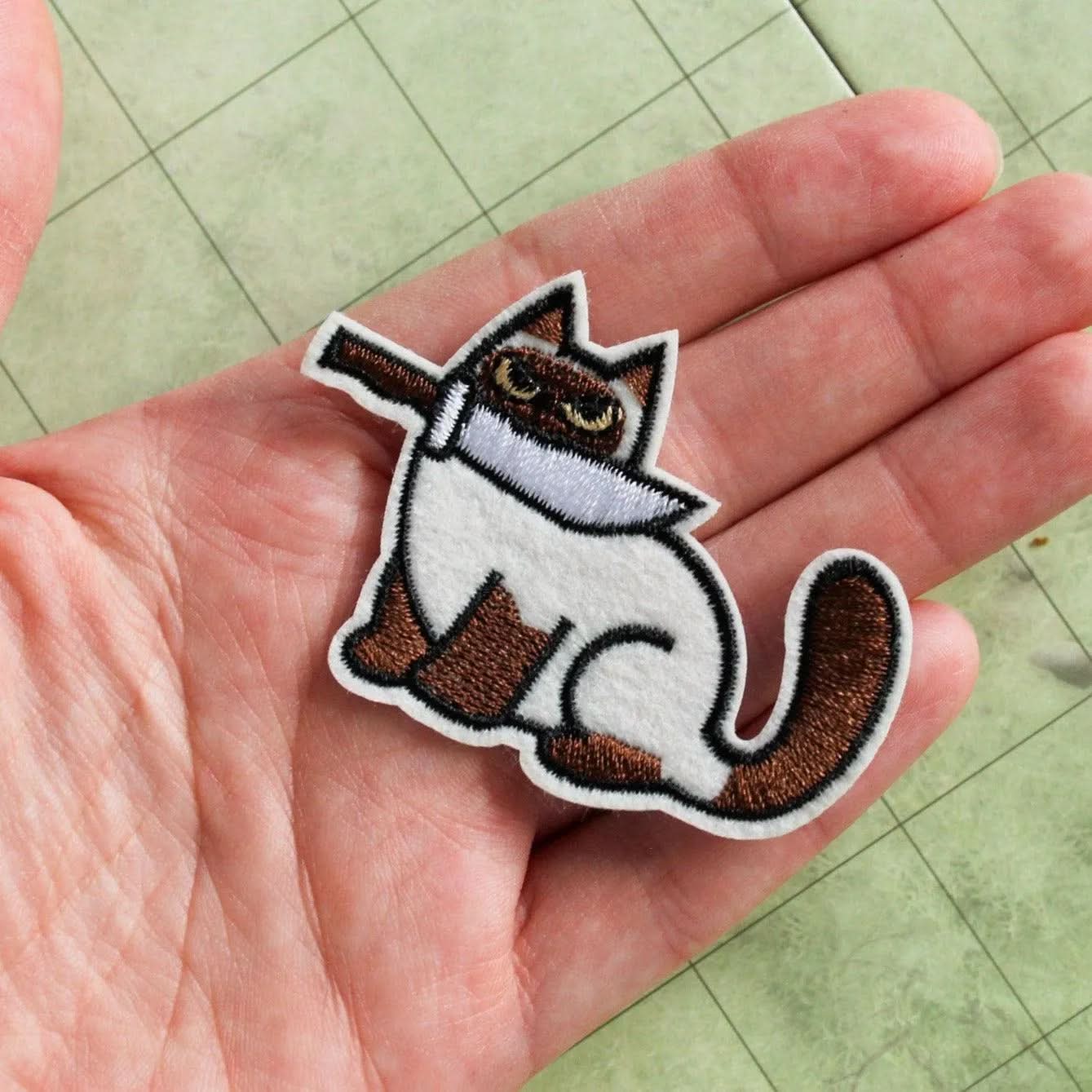 Mystery Dagger Cat Patch