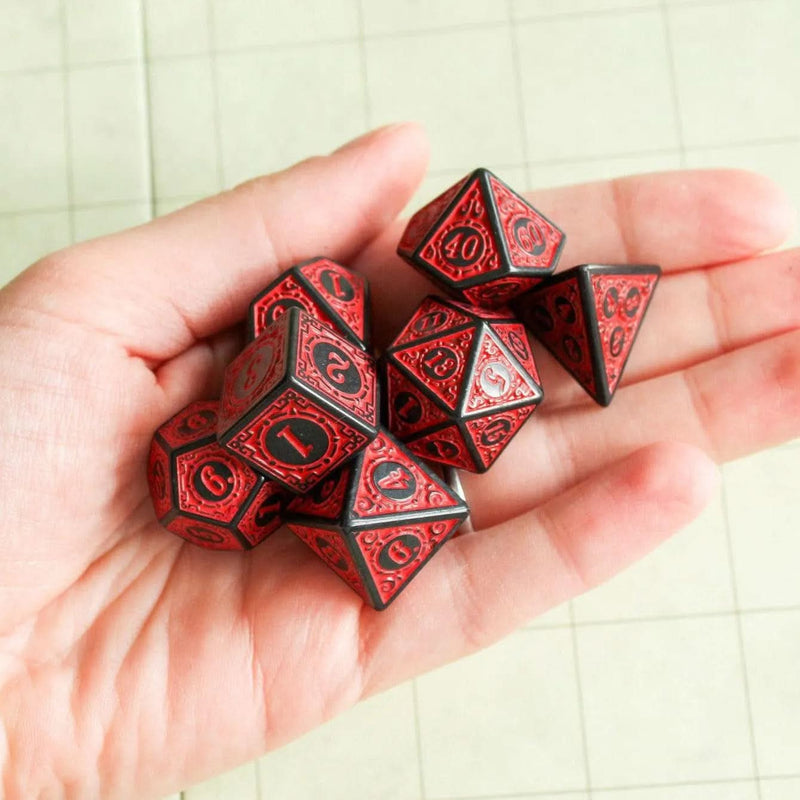 Red Zoltar Dice Set