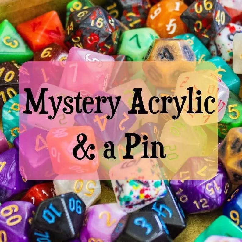 Mystery Dice & Pin Bag