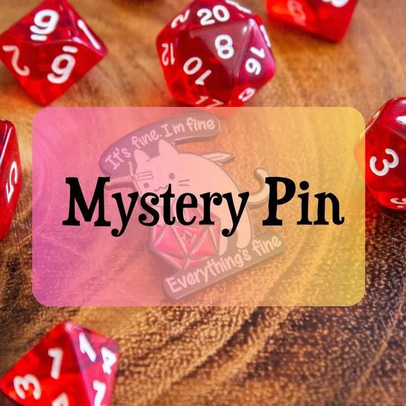 Mystery Dice & Pin Bag