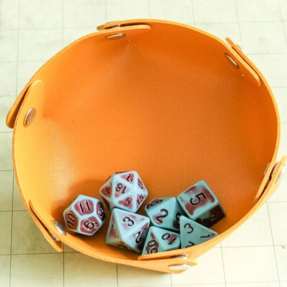 TTRPG  dice that have been rolled - MysteryDiceGoblins