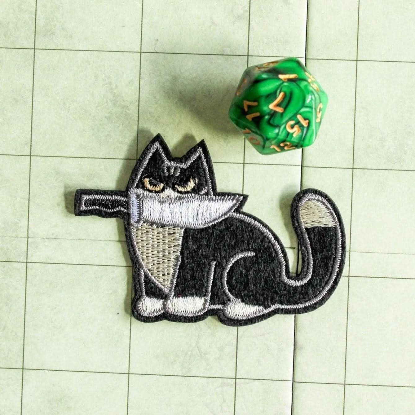 Mystery Dagger Cat Patch