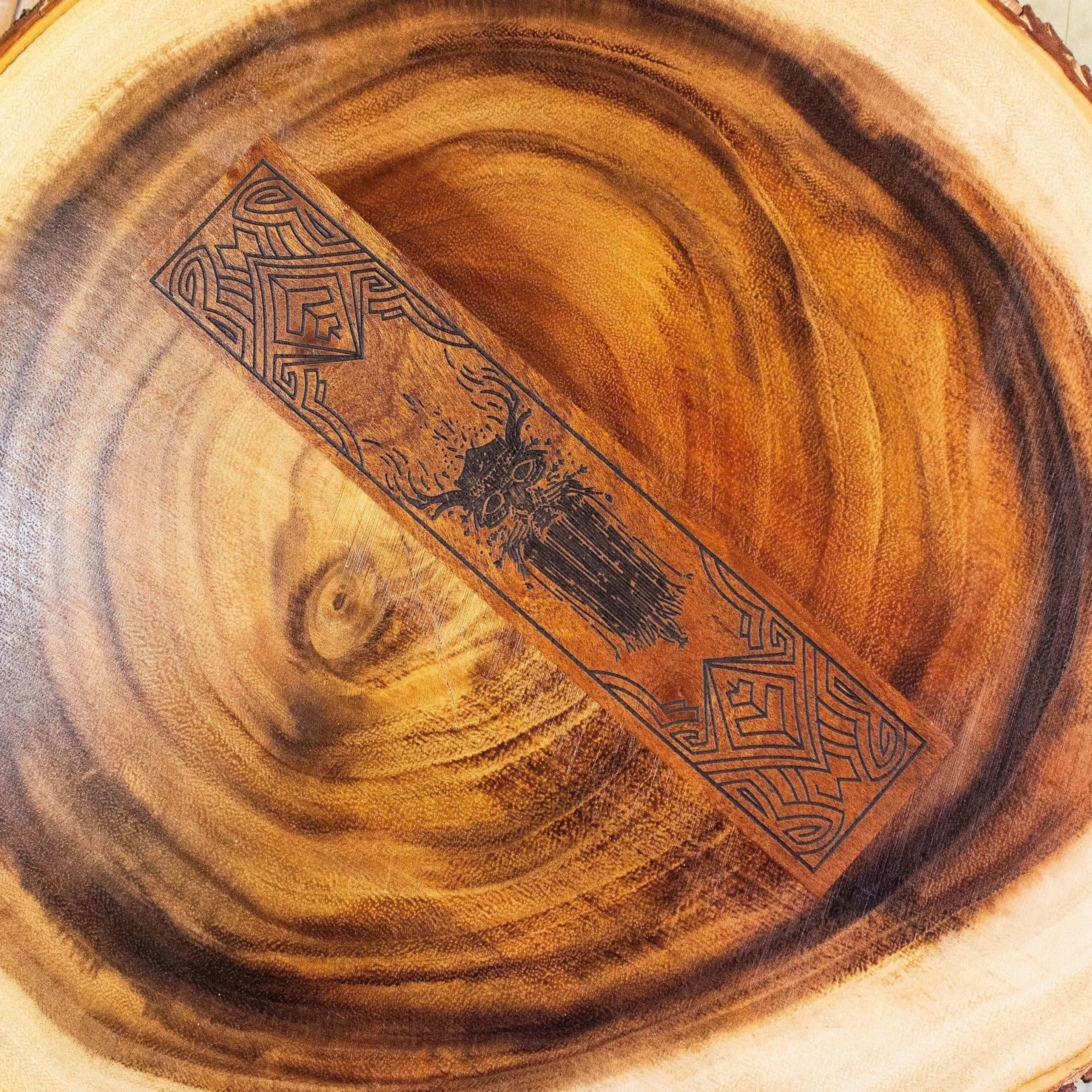 TTRPG  Wooden Engraved Dice Case    Dice Box Dice Holder D&D Gift - MysteryDiceGoblins