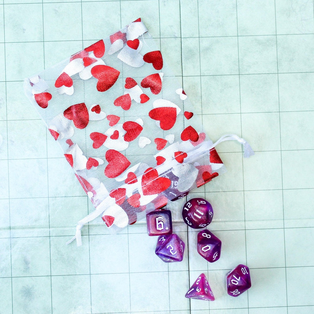 DnD Valentine's Day Box | Love Anniversary Gift DnD Mystery Bags | DnD Dice | Dungeons and Dragons - MysteryDiceGoblins
