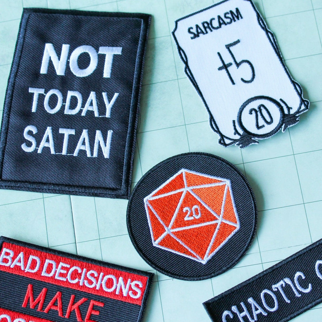 Dungeons and Dragons, Mystery Patch DnD Patches loads of styles available, Dnd Patch never the same type| DnD - MysteryDiceGoblins