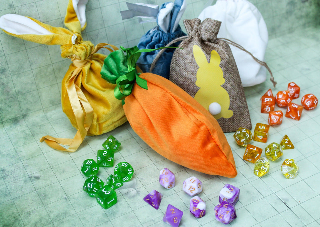 DnD Easter Collection Dice | Dungeons and Dragons | D&D Easter Present | Multiple sets of dice | Easter Themed Dice - MysteryDiceGoblins