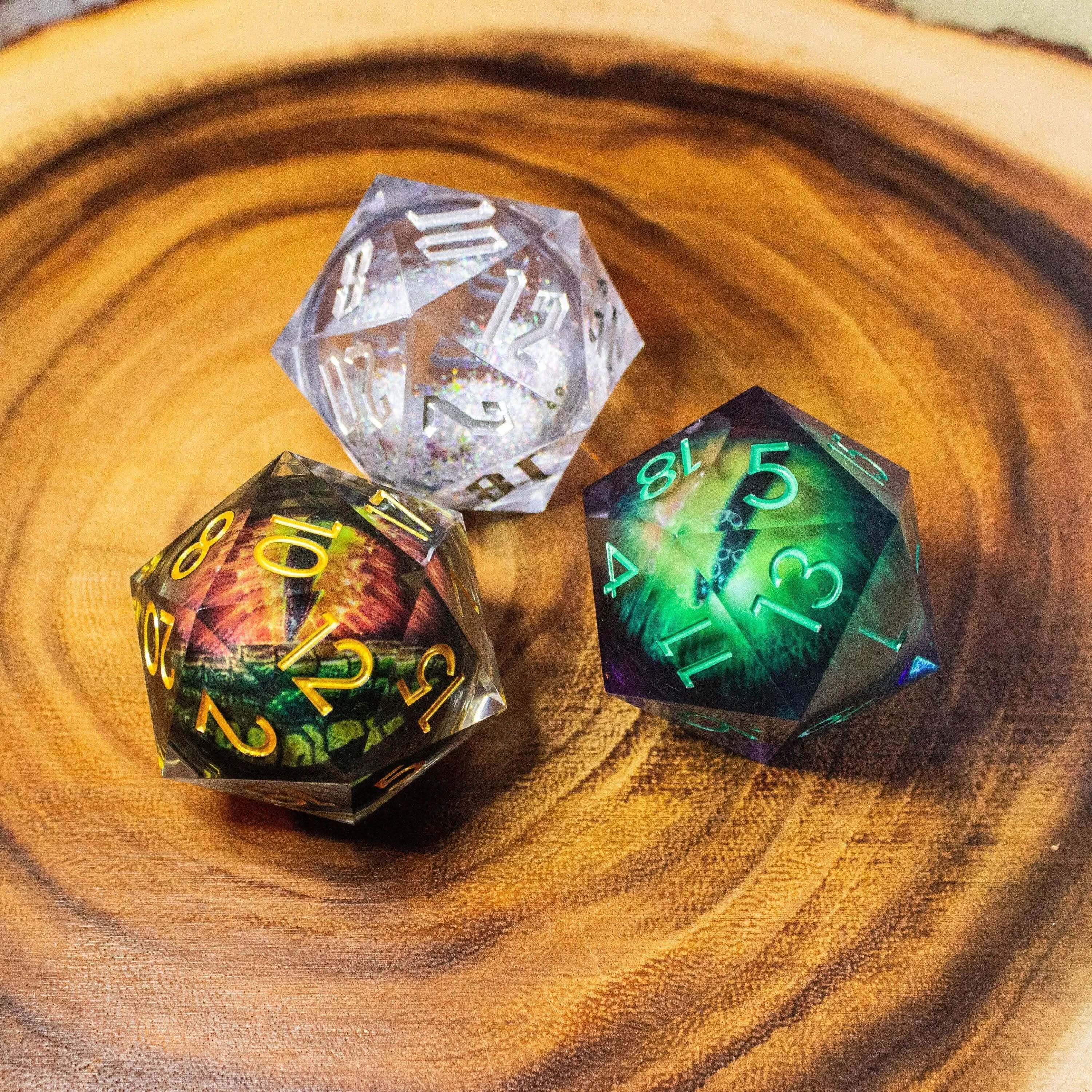 Chunky Liquid Core Eye of the Dragon