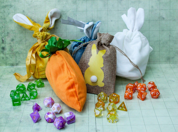 DnD Easter Collection Dice | Dungeons and Dragons | D&D Easter Present | Multiple sets of dice | Easter Themed Dice - MysteryDiceGoblins