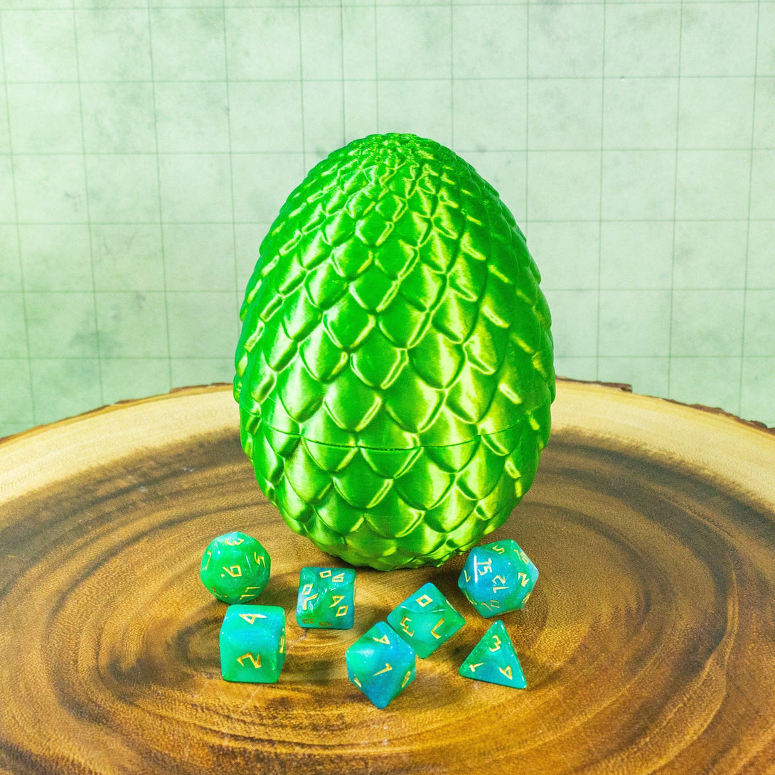 Dungeons and Dragons mystery Dragon Egg Containing DnD Dice over 100 styles available, Polyhedral Dice never the same sets | DnD Dice - MysteryDiceGoblins