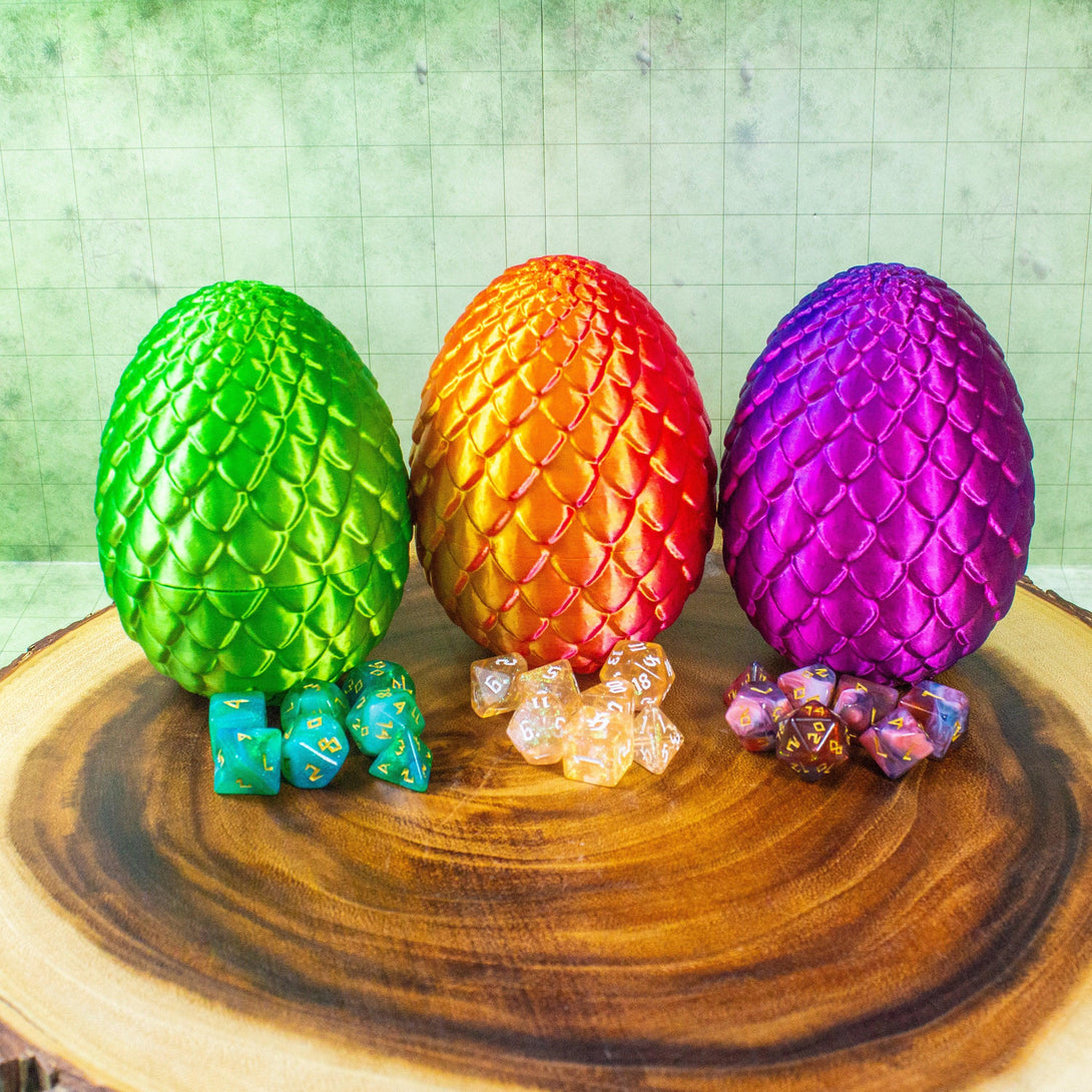 Dungeons and Dragons mystery Dragon Egg Containing DnD Dice over 100 styles available, Polyhedral Dice never the same sets | DnD Dice - MysteryDiceGoblins