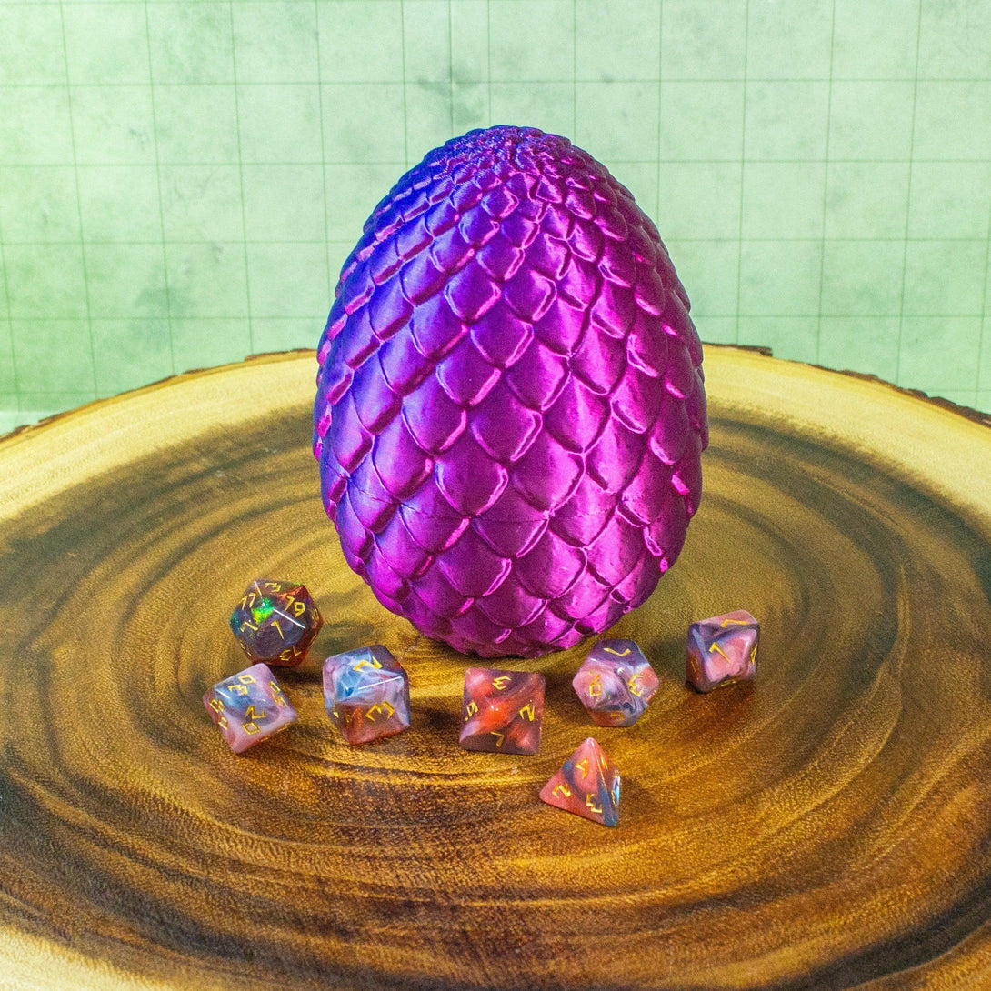 Dungeons and Dragons mystery Dragon Egg Containing DnD Dice over 100 styles available, Polyhedral Dice never the same sets | DnD Dice - MysteryDiceGoblins